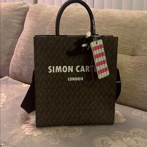 Simon Carter London Black Tote Bag